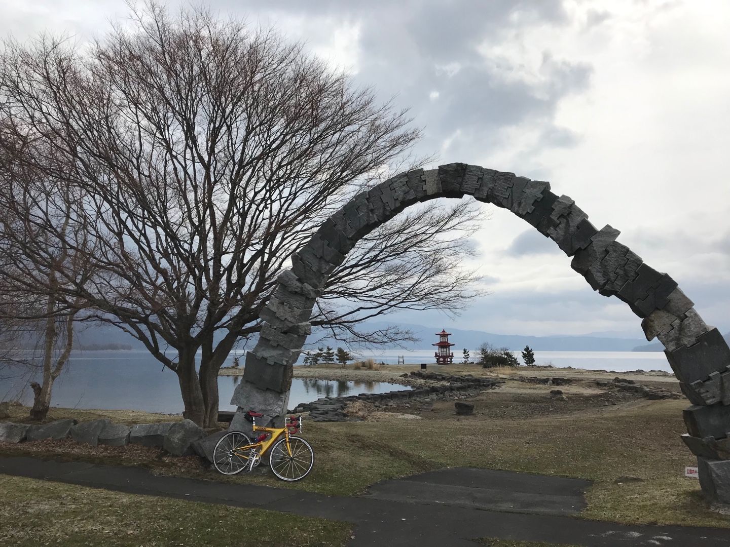 洞爺 湖 自転車