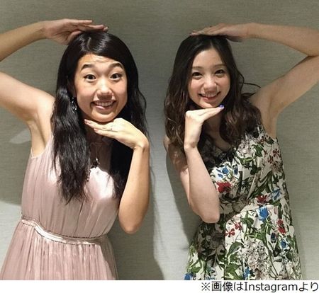 横澤夏子 足立梨花の 遠近感狂う 2ショット Egg Ran 楽天ブログ