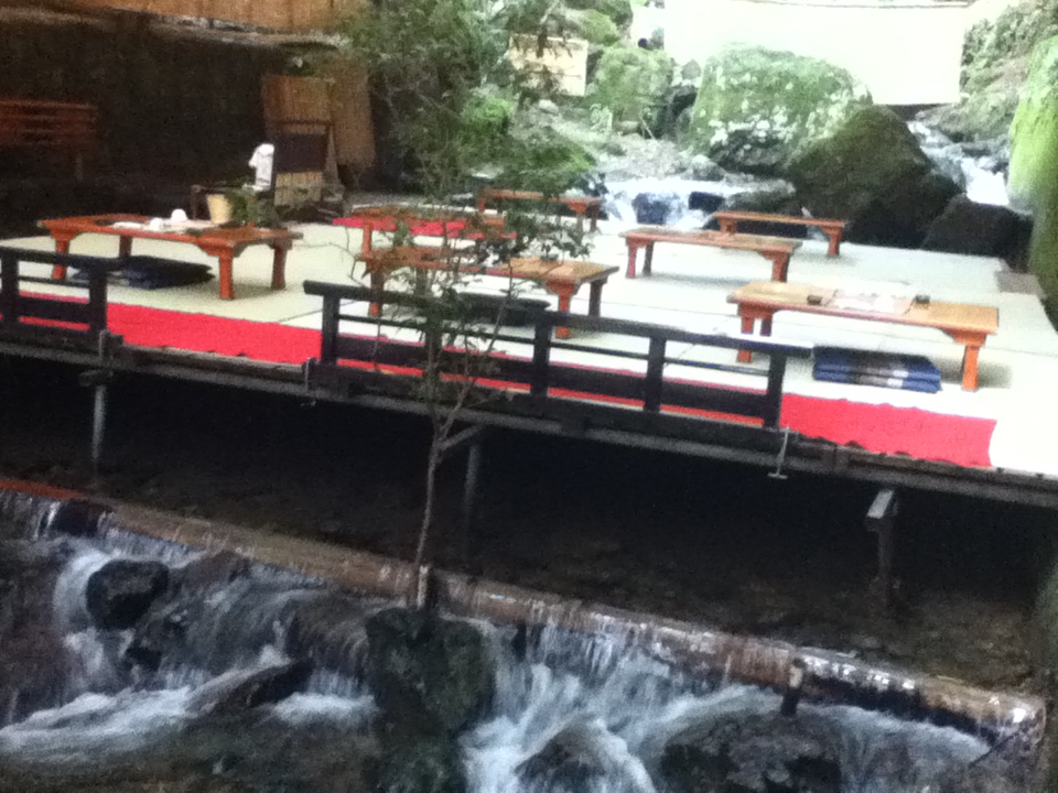 川床（貴船川）