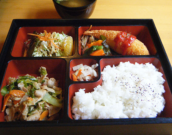 アメリカンステーションの「豚肉のみそ炒め」-1♪