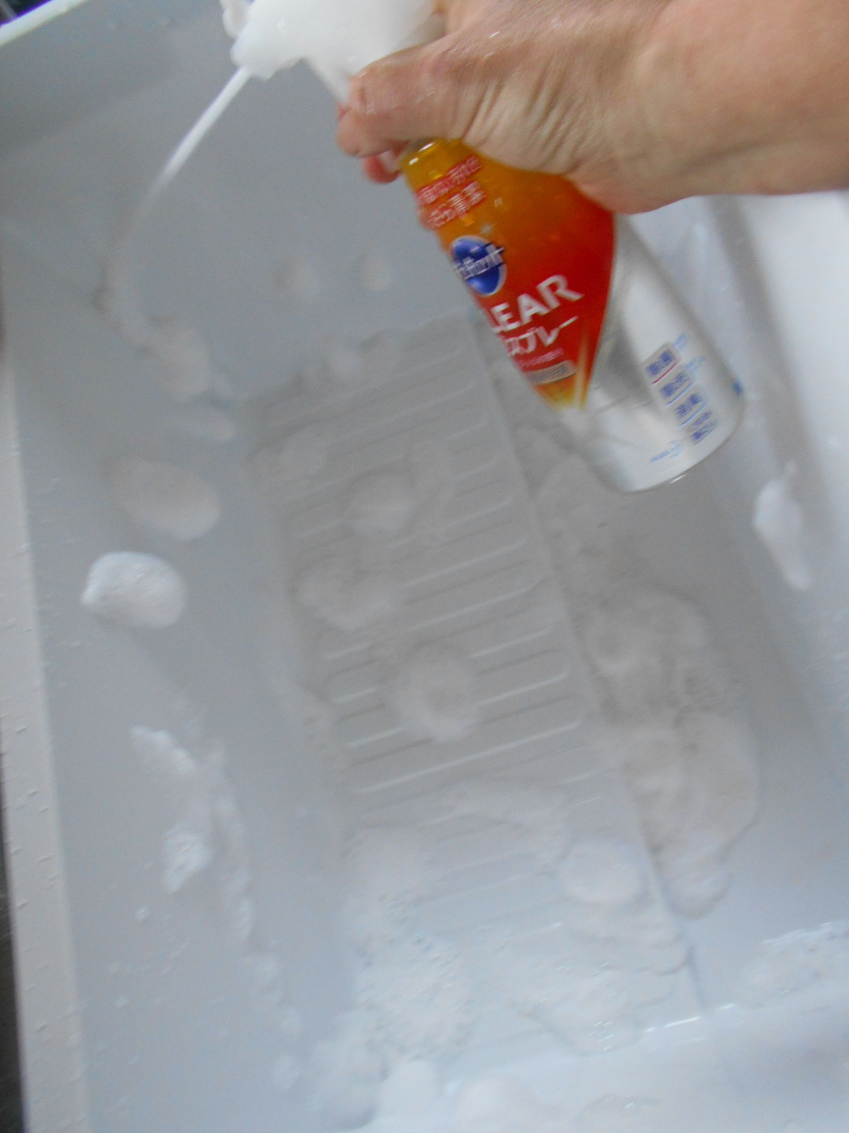 レシピブログ キュキュット Clear 泡スプレー De冷蔵庫掃除に挑戦 Bun Bun Bun Blog 楽天ブログ