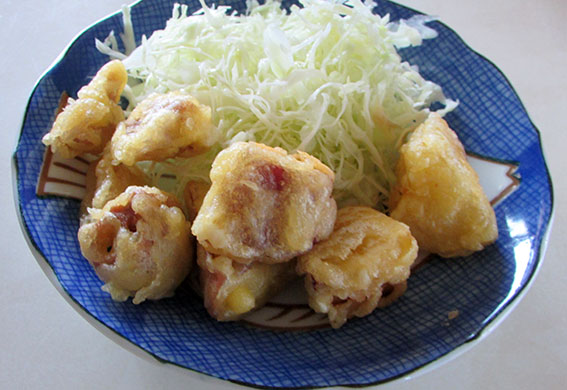 マルナカの「レンコンとさつまいもの天ぷら」♪