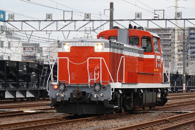 DE10 1697牽引 木下ホキ工臨返却  & DE10 1752牽引 宇都宮チキ工臨2