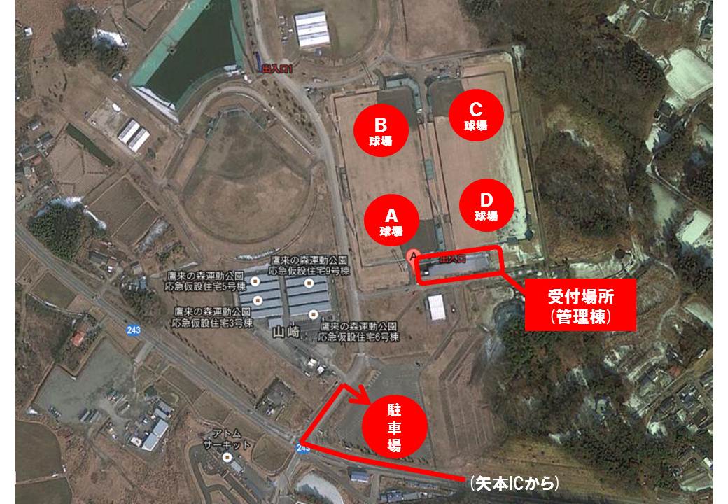 鷹来の森(会場内)