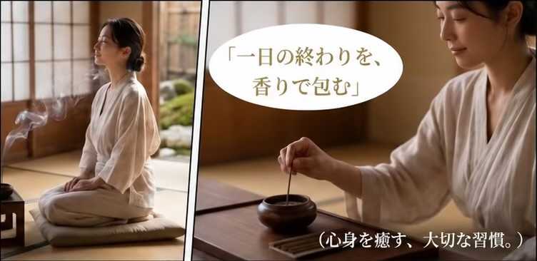 日本ヨガ•日本お香おすすめお香スティック。メディテーション•マインドフルネス 