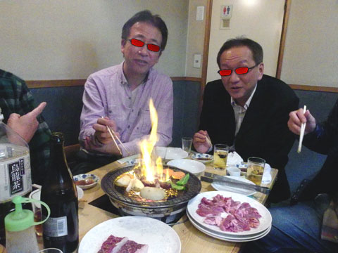 怪しいおじさん達