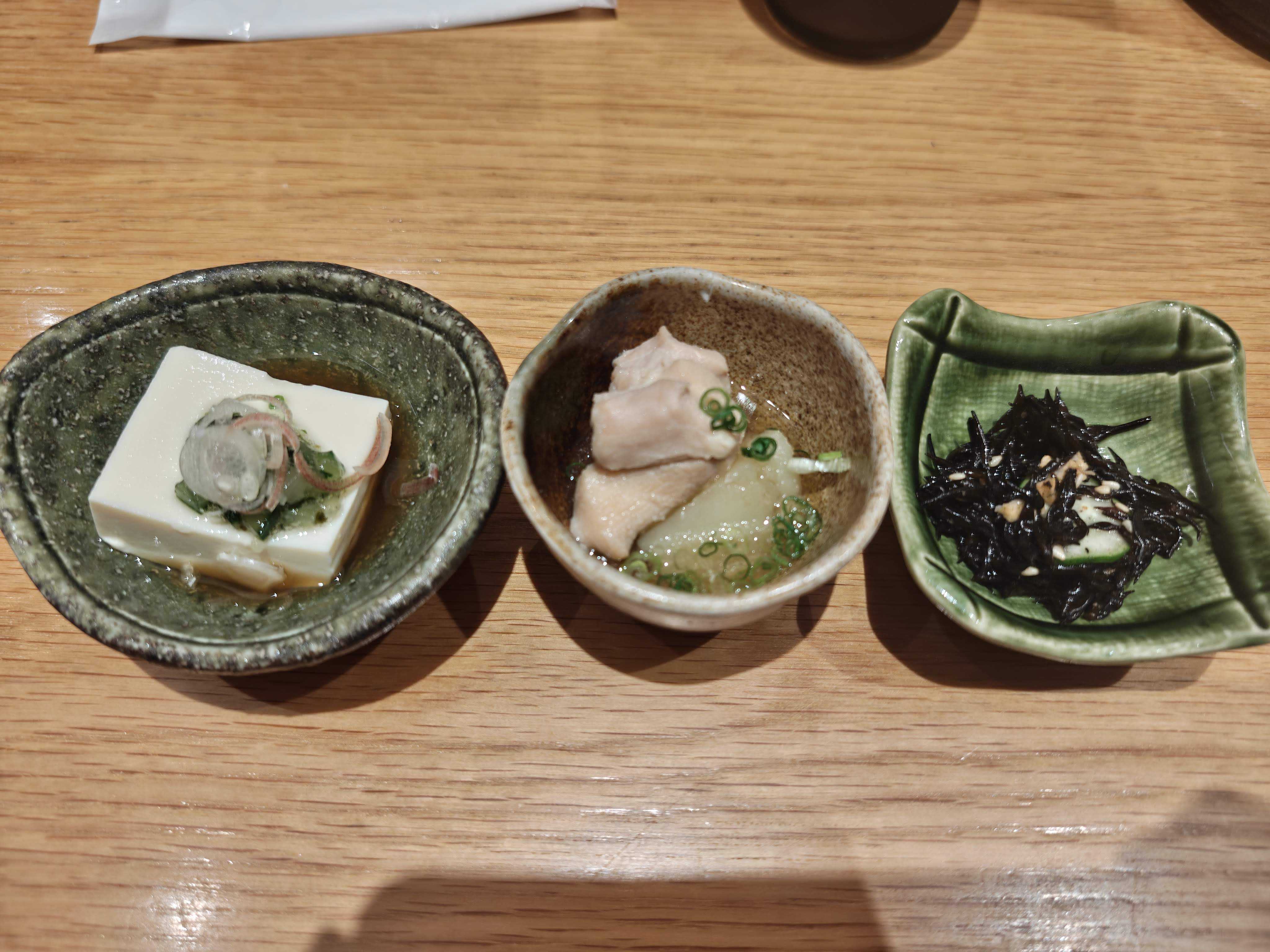 魚菜由良 雑魚亭 虎ノ門ヒルズランチ　鯛めし膳の前菜