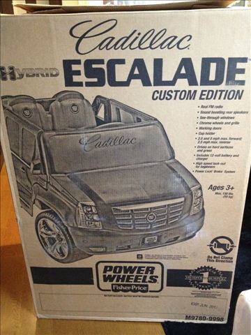 Power wheels Cadillac Escalade