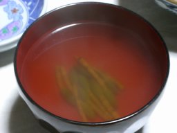 土筆のお吸い物