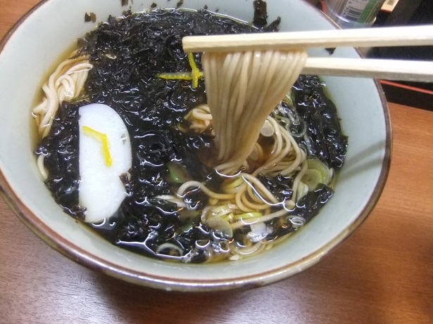 文殊＠馬喰横山の岩のりそば２