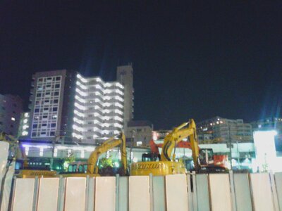 日ノ出町駅前2012年12月・２