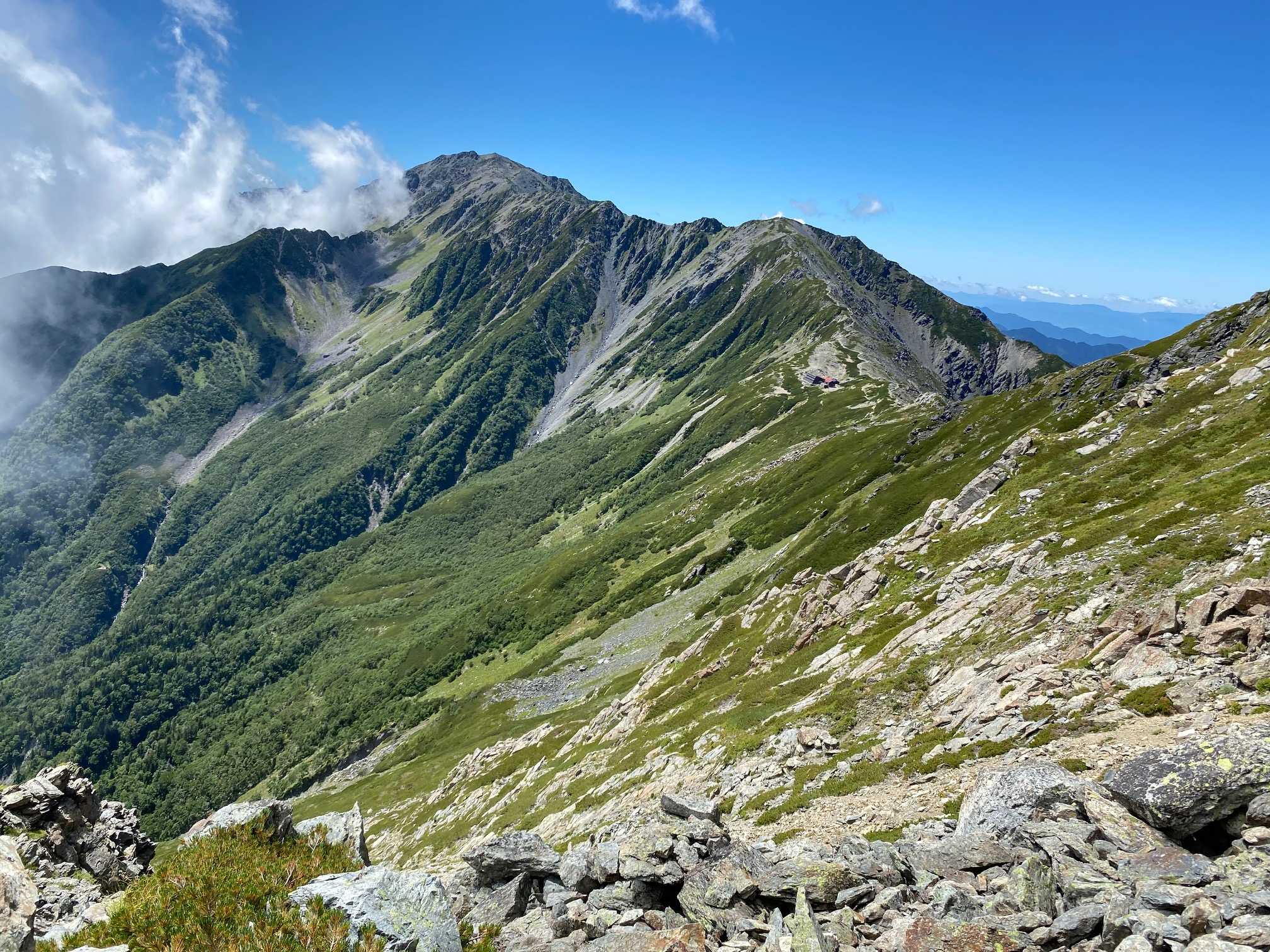 北岳（3193m・日本百名山・山梨百名山・新花の百名山 ）の夏（4）3193mから観る3776m | 醍醐山と下部（しもべ）温泉 - 楽天ブログ