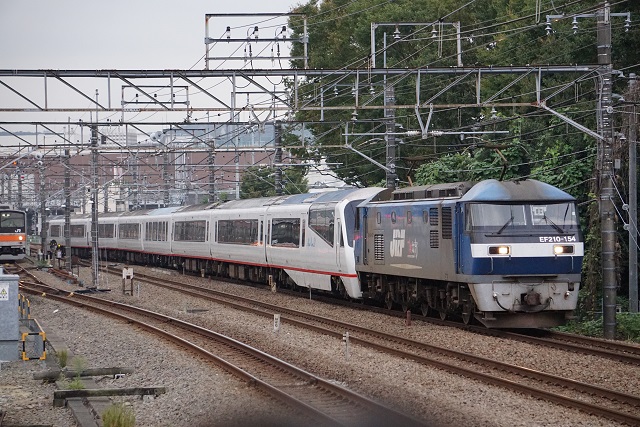EF210-154牽引 伊豆急 2100系R-5編成 甲種2