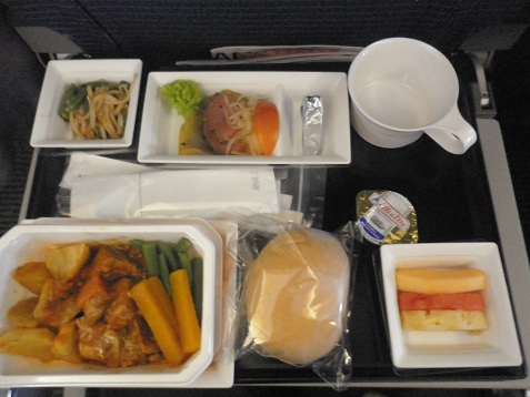 ANA機内食帰り