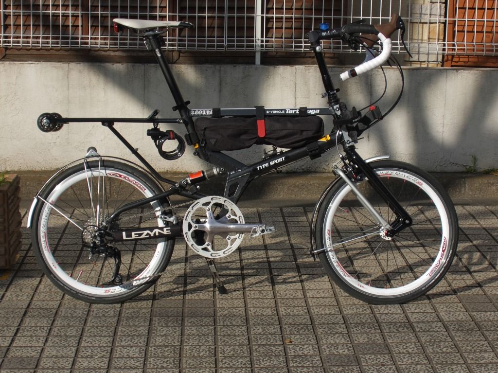 E-VEHICLE Tartaruga タルタルーガ TYPE SPORT 折り畳み自転車 現状品