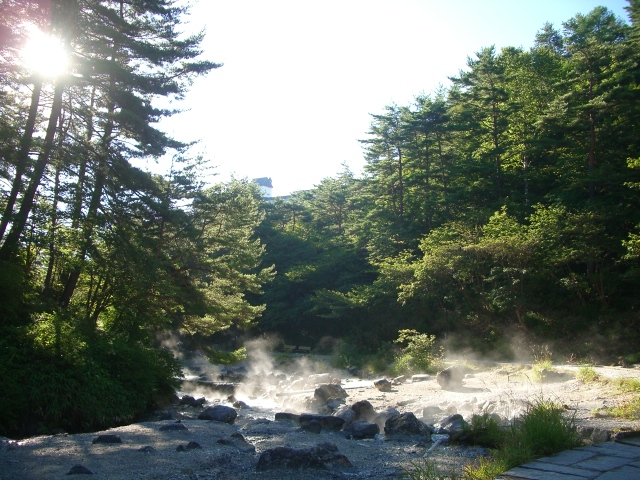 西の河原の散歩コース