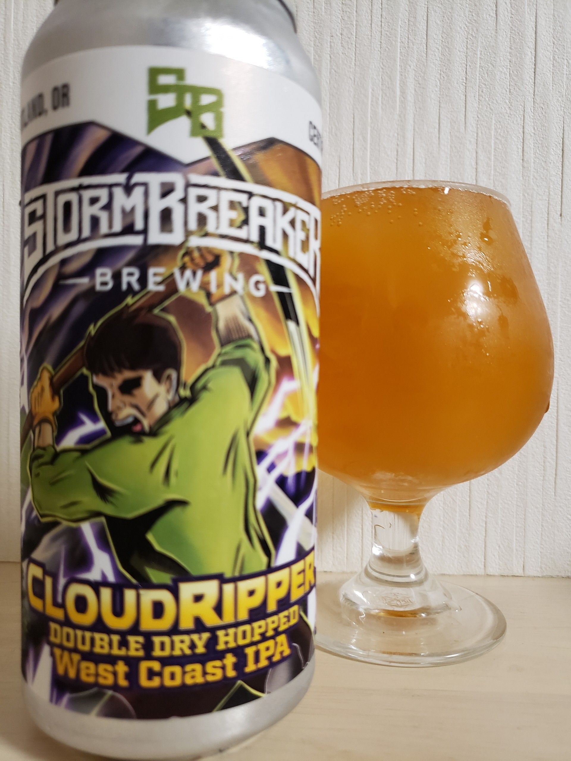 Cloud Ripper 🍺CLOUDRIPPER 🇺🇸STORMBREAKER BREWING | Beer! BEER! beeR! - 楽天ブログ