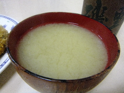 磯野家　味噌汁