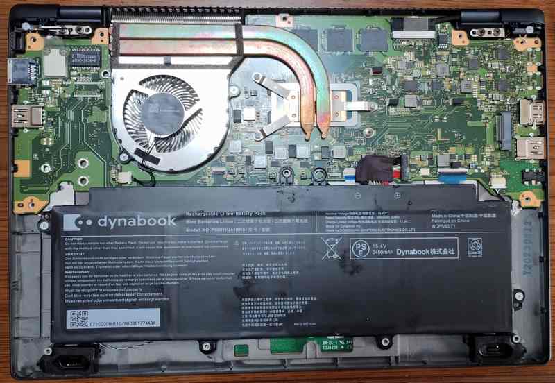 部分的に電圧は出ているが起動しない dynabook G83/KV | Bubble