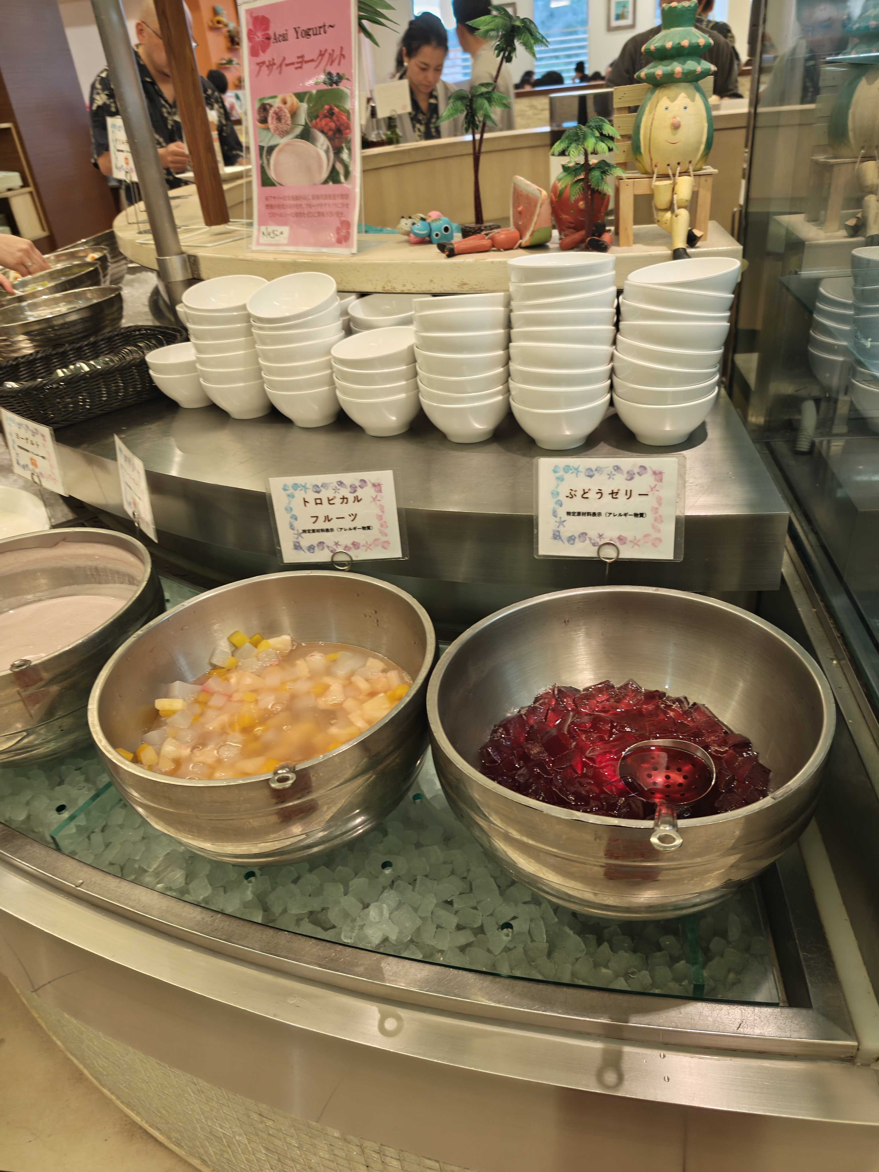 スパリゾートハワイアンズ　モノリスタワー 朝食ビュッフェ メニュー　デザート