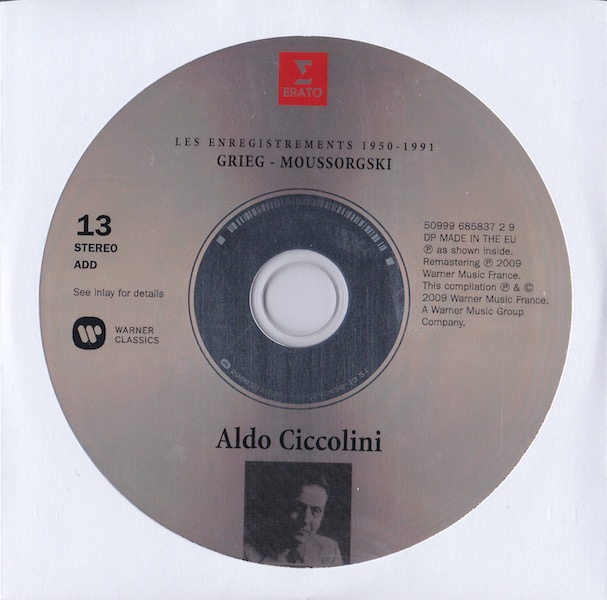 チッコリーニ ＥＭＩ１９５０－１９９１年録音全集５６ＣＤ。 - CD
