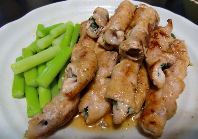 2012.8.30　さっぱり肉大葉まきまき