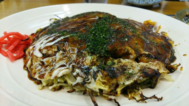 牡蠣のお好み焼き「カキオコ」