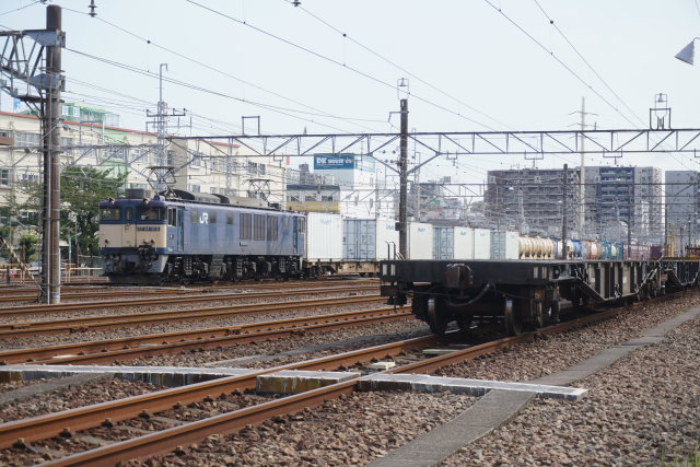 国鉄色 EF64 1019牽引 鹿島貨物5