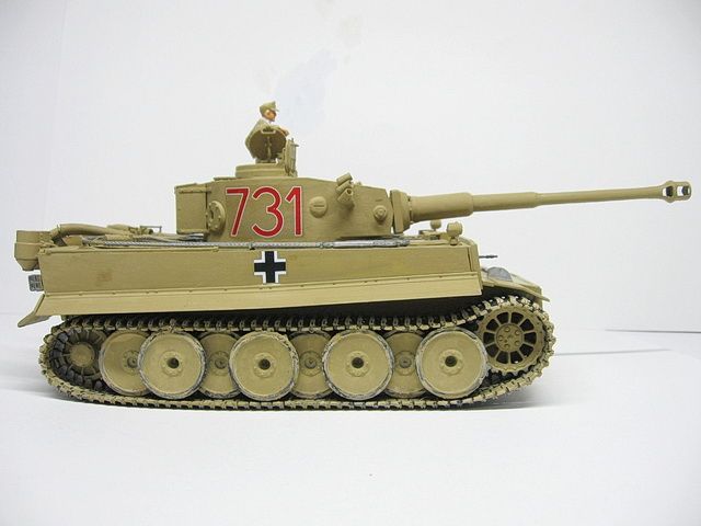 ドイツ重戦車 タイガーI 極初期生産型 (アフリカ仕様