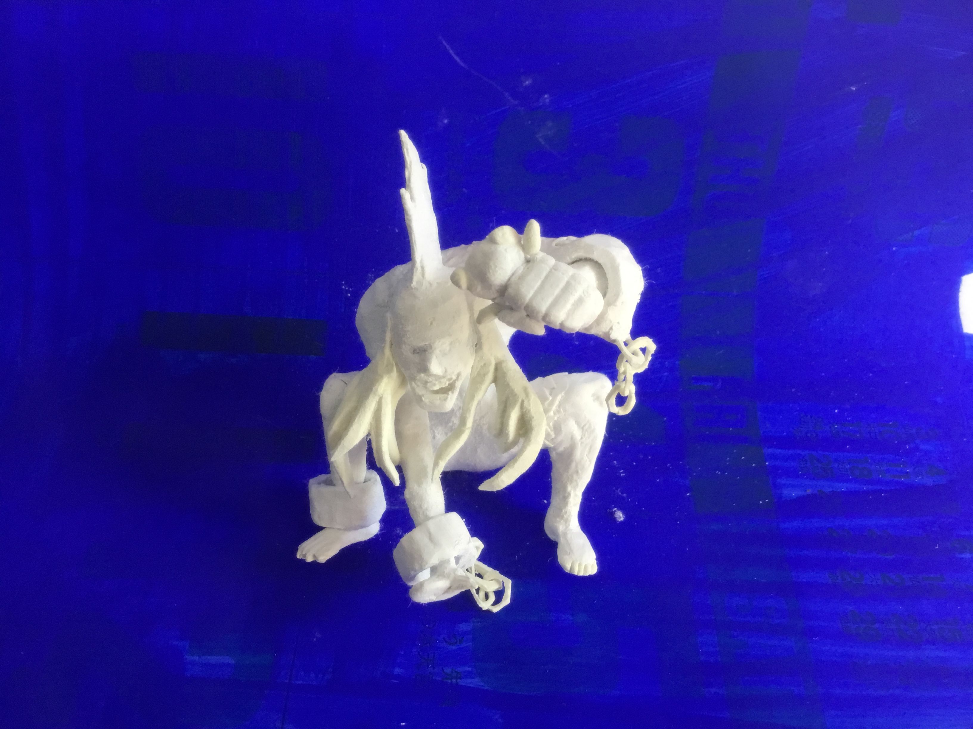 今回はプリズンブレイカーを粘土工作です ドラゴンボールとかワンピース好きのブログ 楽天ブログ