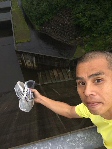 はだしランニング　山田店長