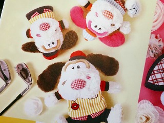 可愛いわんこヘッドカバー