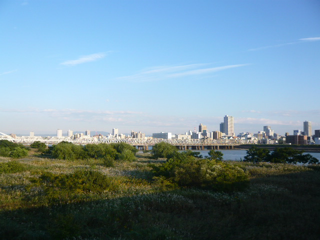 淀川の河川敷
