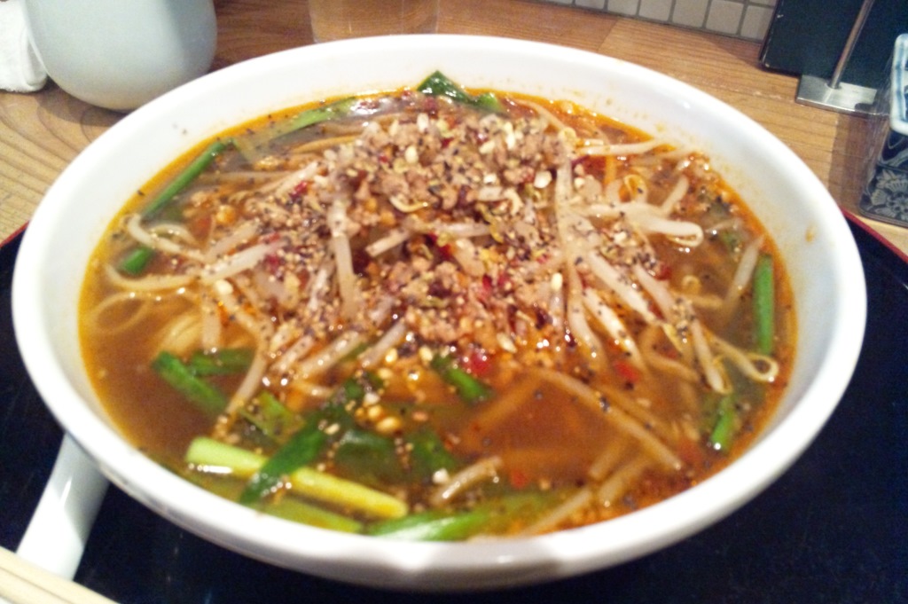 120-1「青いとうがらし」台湾ラーメン