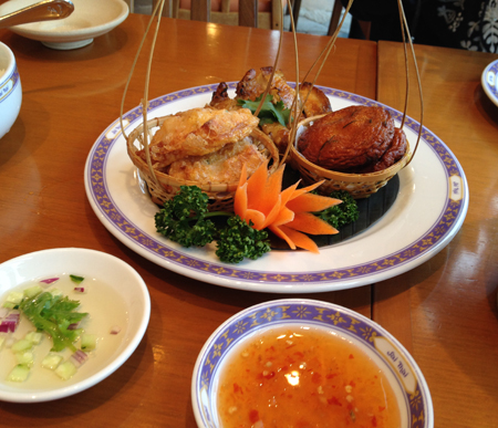 ジャイタイランチコース盛り合わせ