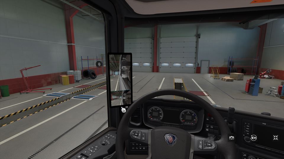 Ets2編 メルセデスの新トラック デジタルサイドミラーの導入 わたしのブログ By Mr Gamer 楽天ブログ