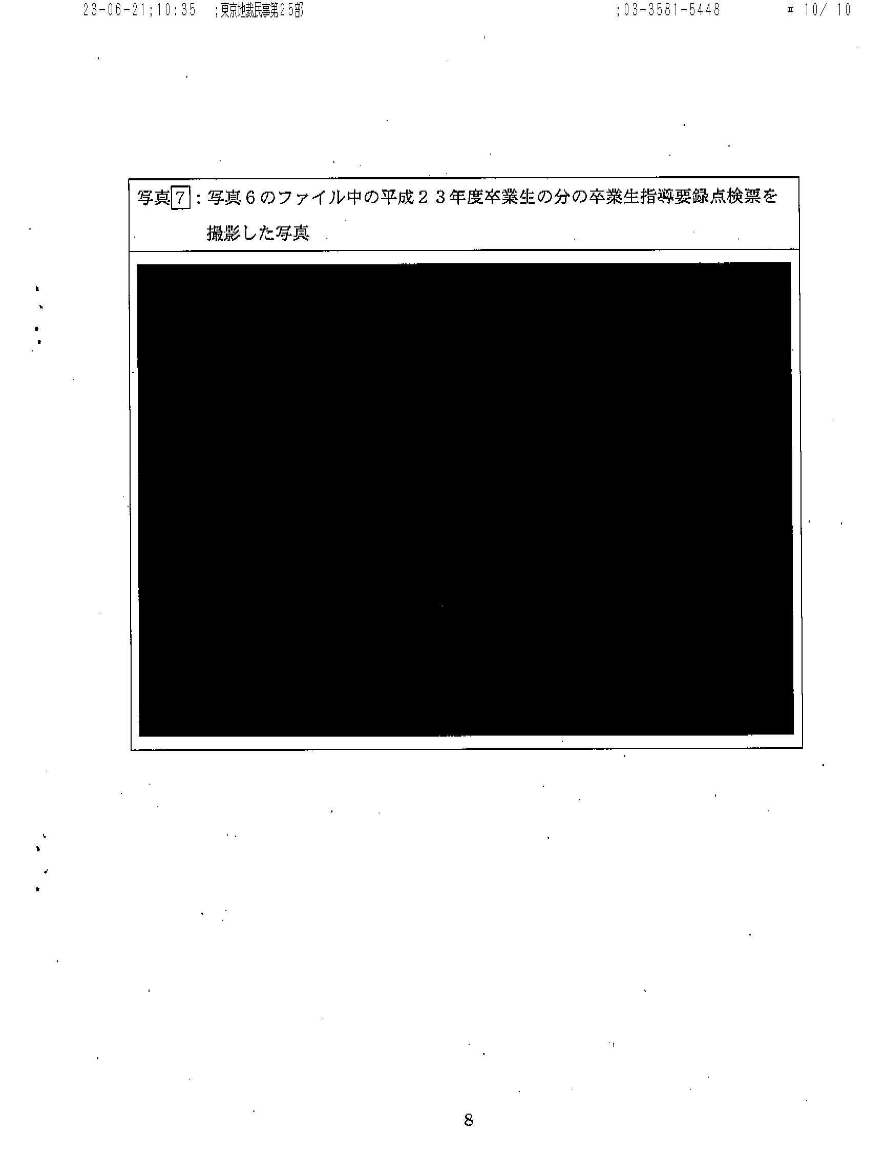 画像版 Ky 230621 1035fax受信 証拠説明書（2） 本件乙10号証 小池百合子訴訟 高木俊明裁判官 国保税 二重取りした 越谷市 Thk6481 楽天ブログ