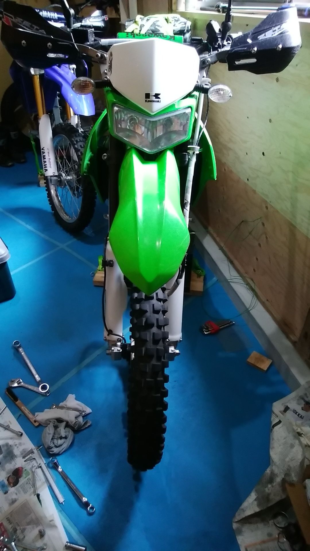 KLX250フロントフォークオーバーホール | たけたけの休日 バイクとお寺と登山 - 楽天ブログ