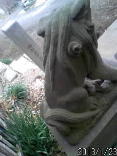 虚空蔵菩薩の狛犬５