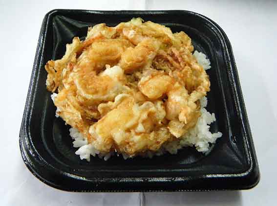 ローソンの「海鮮かき揚げ丼」♪