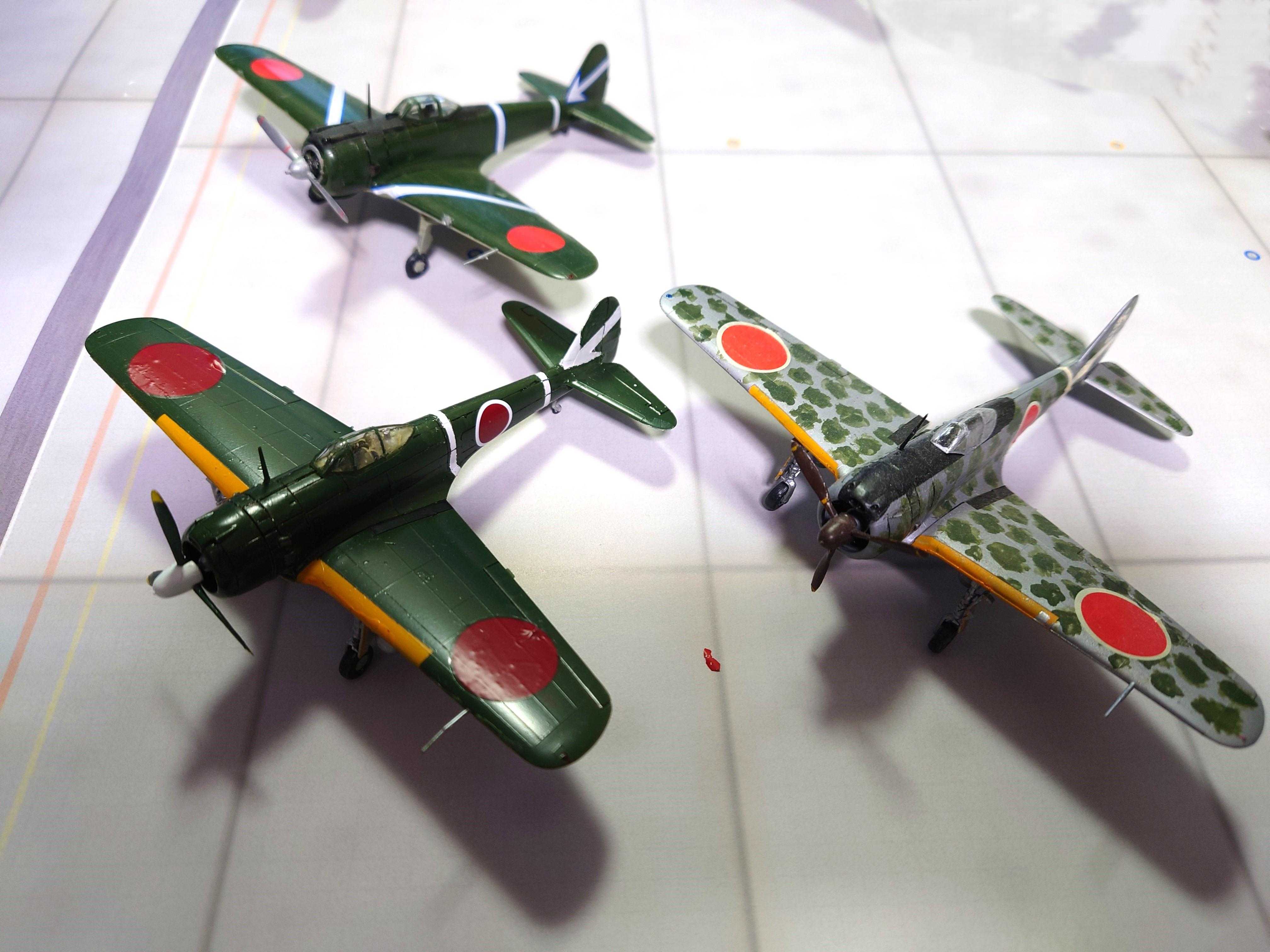 希少 ガルテックス製 日本陸軍 隼Ⅲ型 1／72 プラ・レジン