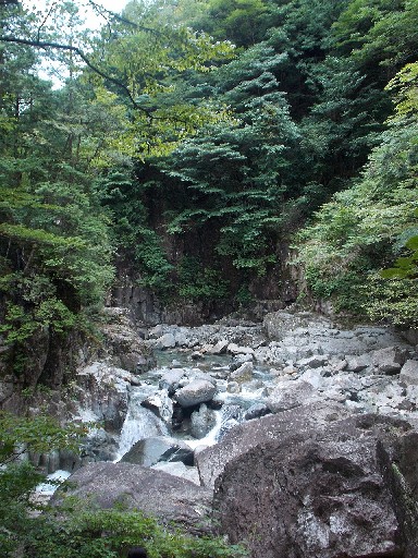 付知峡　仙樽の滝その1