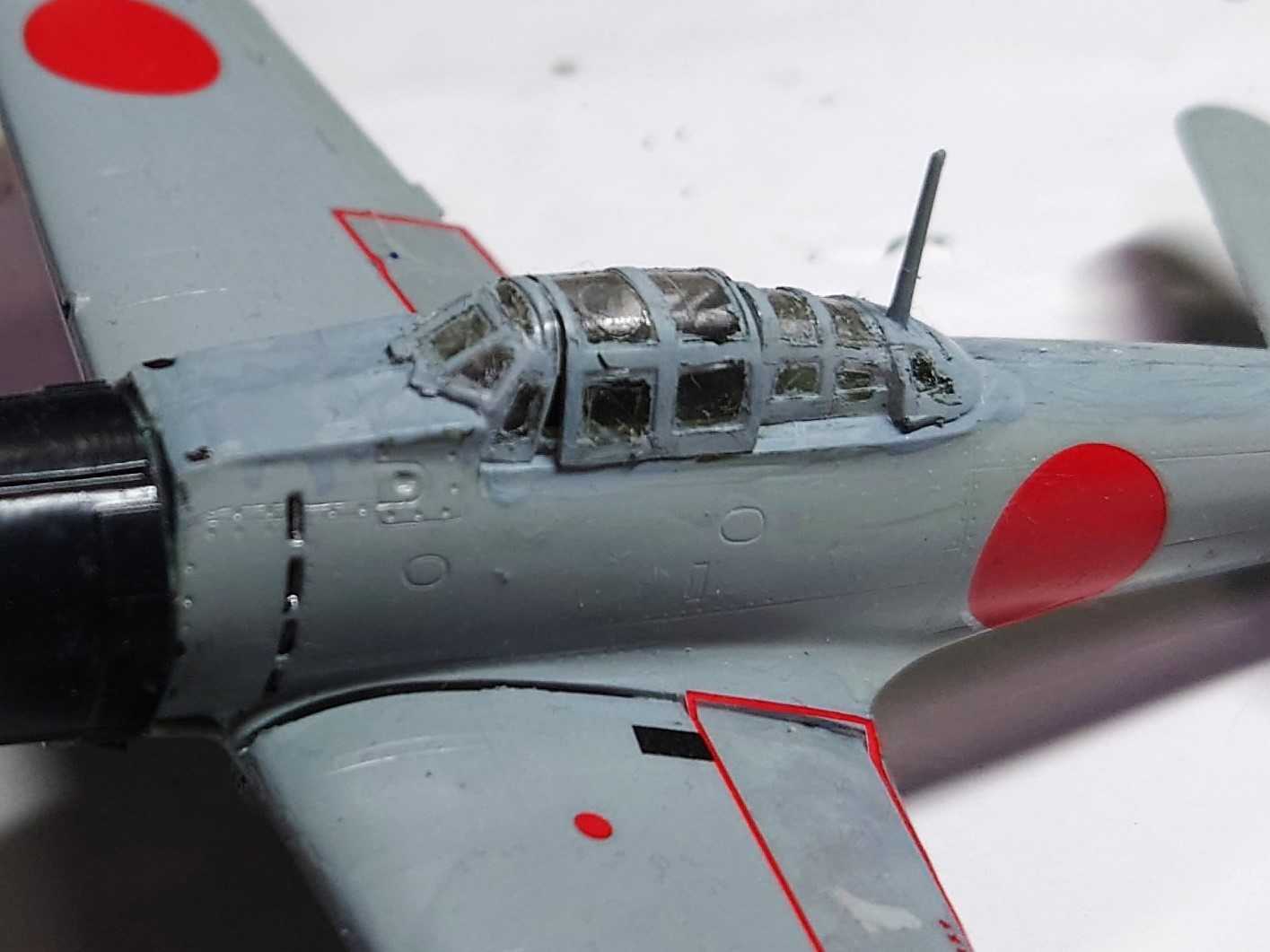 エルエス製零式艦上戦闘機のキャノピー交換 | ハードオフ・ブックオフ