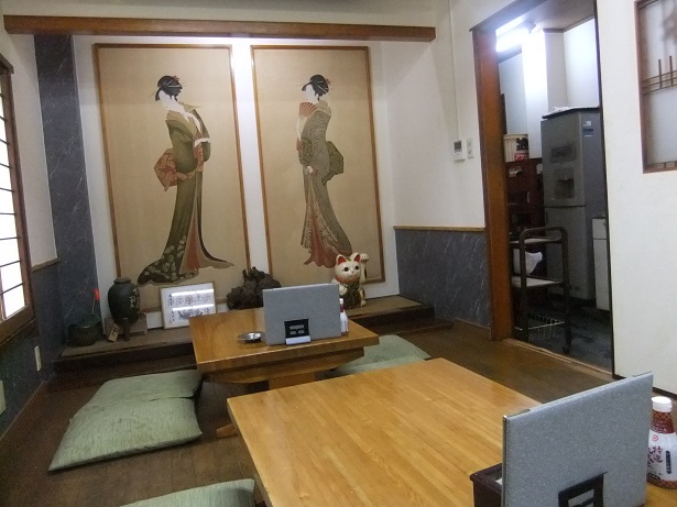 千住2丁目・柏屋の2階座敷