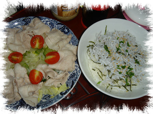 ９／４夫の夕飯
