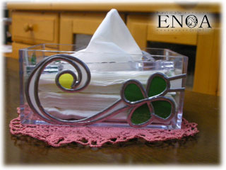 ティッシュボックス（バラ）2個