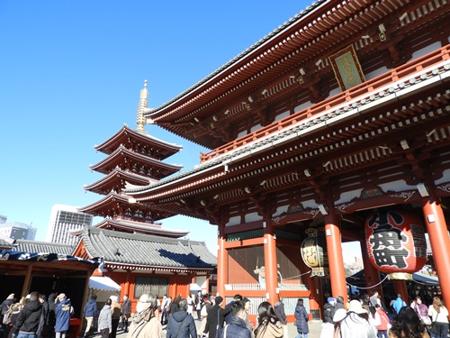 浅草寺 羽子板市