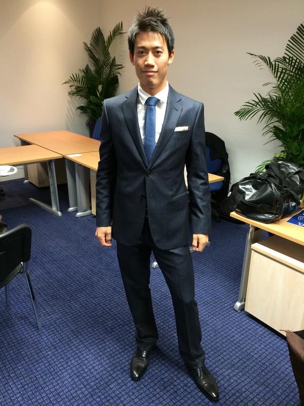 ロンドンオーダー錦織選手