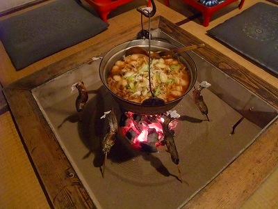 鶴の湯　夕食