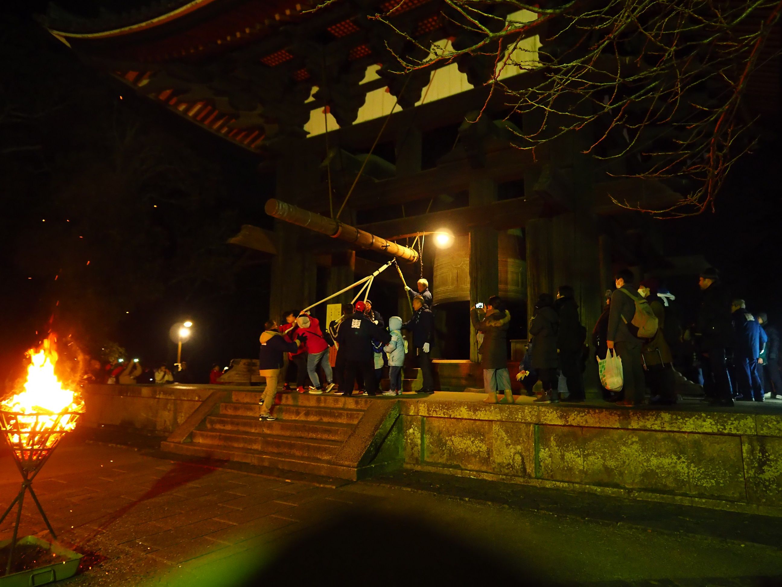 そうだ 奈良に行こう 夜の東大寺 除夜の鐘 Tinta Verde 楽天ブログ